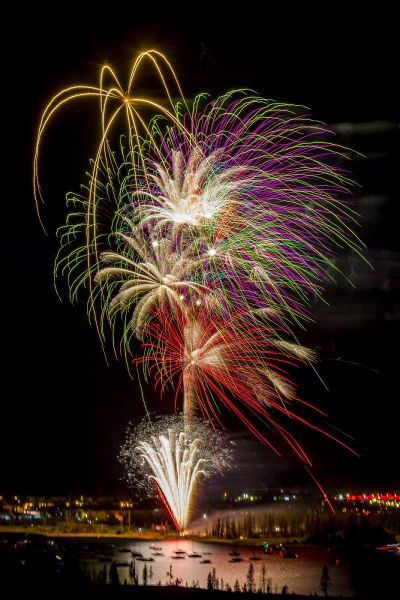 Colorado, Frisco Fireworks display on July 4th